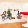 Santa Claus Christmas Glass Windows Stickers