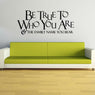 The Family Name You Bear Adhesive Wall Sticker for Living Room