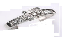 Austrian Crystal Wedding Rings For Women - sparklingselections