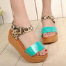 new Women Summer Leopard Sandal size 775