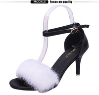 New Fashion Woman Ankle Strap Sexy Casual sandal size 657585 - sparklingselections