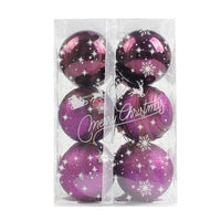Round Balls Christmas Decorations For Home Set 12 Pcs - sparklingselections