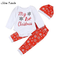 Newborn Infant Baby Boy Girl Christmas Outfits - sparklingselections
