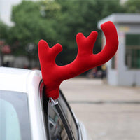 3pcs Christmas Reindeer Antlers Red Nose for Car - sparklingselections