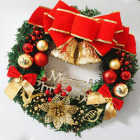 30cm Christmas Large Wreath Door Wall Hanging  Ornament - sparklingselections