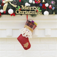 Christmas  Hanging Ornament Sock - sparklingselections