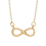 Minimalist Infinity Pendant Necklace