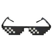 Unisex Thug Life Glasses 8 bits Sunglasses Eyewear - sparklingselections