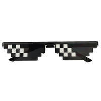 Unisex Thug Life Glasses 8 bits Sunglasses Eyewear - sparklingselections