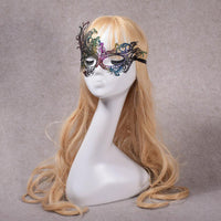 Catwoman Halloween Cutout Prom Party Mask - sparklingselections
