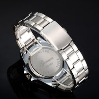 New Men Luxury Stainless Steel Wrist Watches - sparklingselections