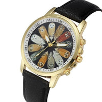 New fashion Vintage Retro Owl Printed Leather Wrist Watch - sparklingselections