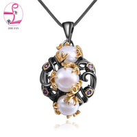 Black Gold Color Jewelry Necklace - sparklingselections