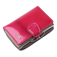 New  Women Leather Hand Clutch Bag Zipper Wallet - sparklingselections