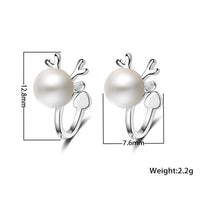 Pearl Earrings Stud For Women - sparklingselections