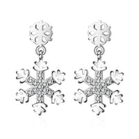 Romantic Snow Stud Earrings - sparklingselections