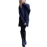 Women Loose Long Sleeve Winter Causal Oversize Sweater - sparklingselections
