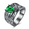 Green Zircon Fashion Women Wedding Ring