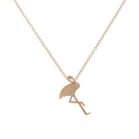 Flamingo Necklace Pendants for Women - sparklingselections