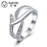 Silver Plated Wedding Rings Engagement Ring