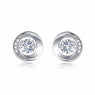 Fashion Sterling Silver Topaz Stone Earrings For Women