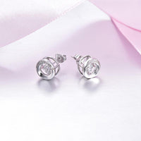 Fashion Sterling Silver Topaz Stone Earrings For Women - sparklingselections