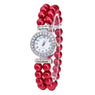 Vogue Pearl Bracelet Watches Ladies Special Gifts Women Watches Jewelry for Party Wedding