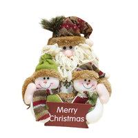 Home Party Santa Claus Christmas Family portrait Ornaments - sparklingselections