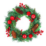 Artificial Pine Christmas Wreath Garland Window Door Decorations