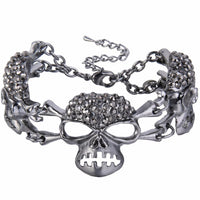 Skull Bone Skeleton Bracelet - sparklingselections