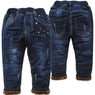 new very warm  kids jeans for winter size 234t