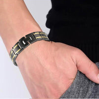 Unisex Magnetic Black Charm Bracelets - sparklingselections