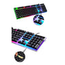 New Stylish Rainbow Back Lite Wired keyboard