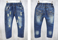 NEW spring autumn kids fashion designer jeans size 345t - sparklingselections