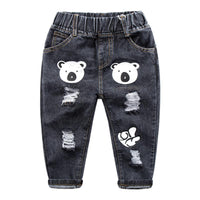 New Spring Autumn kids Ripped Jeans size 345t - sparklingselections