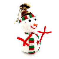 Christmas 20cm Christmas Snowman Ornaments - sparklingselections