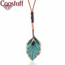 New Fashion Green Leaf pattern Long necklace