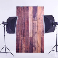 3 x 5FT Photography Backdrop Photo Wooden Floor Studio Prop - sparklingselections