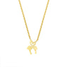 Forever Love Gold Stainless Steel Pendant Necklaces
