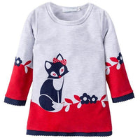 Fox Knitted Long Sleeve O Neck Sweater for Children - sparklingselections