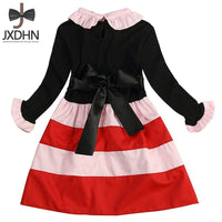 Striped Casual Tutu Dress for Girls - sparklingselections