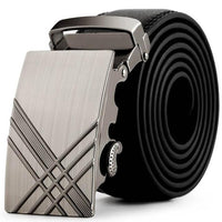 Men Leather Automatic Buckle Belts - sparklingselections