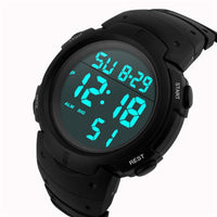Digital Date Rubber Sport Wrist Watch - sparklingselections