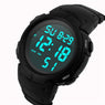 Digital Date Rubber Sport Wrist Watch