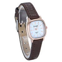 Leather Female Quartz Watch - sparklingselections