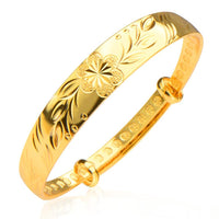 Fashion Gold Color Bangles For Women - sparklingselections