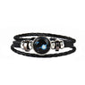 Faux Leather Braided Bangle  For Women