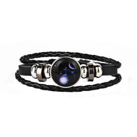 Faux Leather Braided Bangle  For Women - sparklingselections