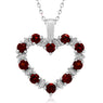 Red Garnet Necklaces Women