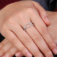 Sterling Silver Bridal Ring For Women - sparklingselections